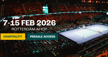 Twee VIP seats, food and drinks ABN AMRO Tennistoernooi in Ahoy - No 1